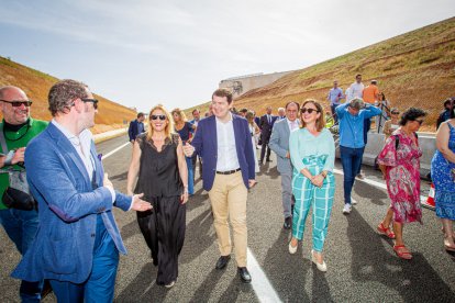 Apertura del tramo del Temeroso en la Autovía del Duero, A-11. MARIO TEJEDOR