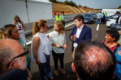 Apertura del tramo del Temeroso en la Autovía del Duero, A-11. MARIO TEJEDOR