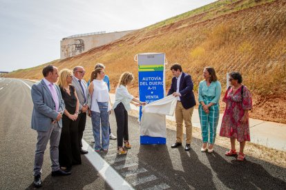 Apertura del tramo del Temeroso en la Autovía del Duero, A-11. MARIO TEJEDOR