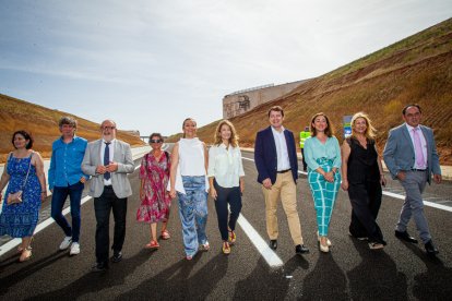 Apertura del tramo del Temeroso en la Autovía del Duero, A-11. MARIO TEJEDOR