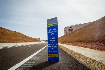Apertura del tramo del Temeroso en la Autovía del Duero, A-11. MARIO TEJEDOR