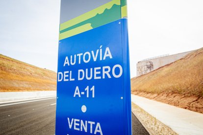Apertura del tramo del Temeroso en la Autovía del Duero, A-11. MARIO TEJEDOR