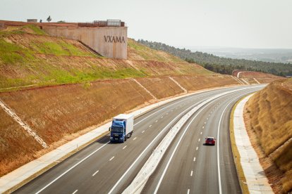 Apertura del tramo del Temeroso en la Autovía del Duero, A-11. MARIO TEJEDOR