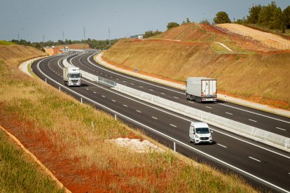 Apertura del tramo del Temeroso en la Autovía del Duero, A-11. MARIO TEJEDOR
