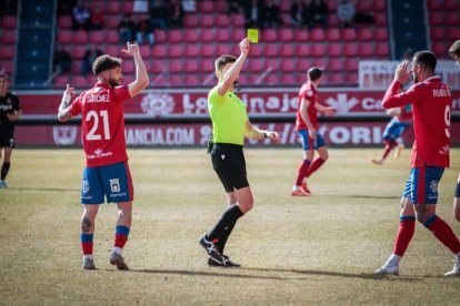 El Numancia remontaba ante el Nástic en una gran segunda parte. G.M.