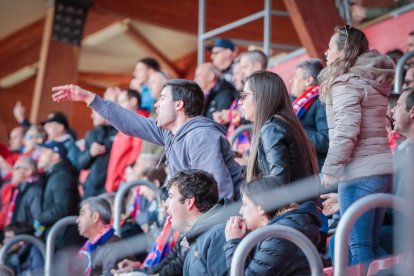 El Numancia remontaba ante el Nástic en una gran segunda parte. G.M.