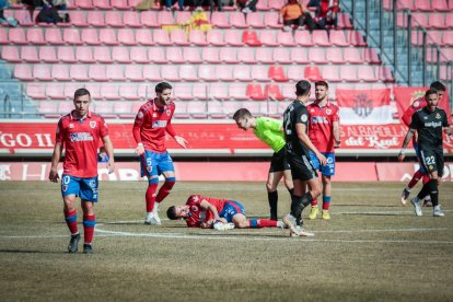 El Numancia remontaba ante el Nástic en una gran segunda parte. G.M.
