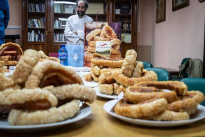 Concurso del Mejor Torrezno del Mundo en la fase de Soria.-GONZALO MONTESEGURO