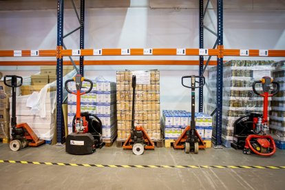 El Banco de Alimentos de Soria celebra una jornada de puertas abiertas. MARIO TEJEDOR (10)