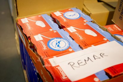El Banco de Alimentos de Soria celebra una jornada de puertas abiertas. MARIO TEJEDOR (19)