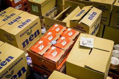 El Banco de Alimentos de Soria celebra una jornada de puertas abiertas. MARIO TEJEDOR (6)