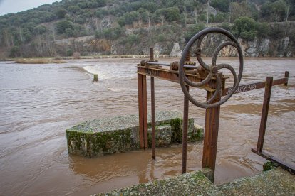 Complicaciones por la meteorología en la zona del río Duero a su paso por la capital. MARIO TEJEDOR (16)