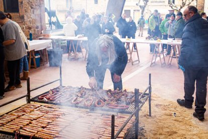 La matanza del cerdo en Garray. MARIO TEJEDOR (7)