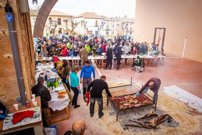 La matanza del cerdo en Garray. MARIO TEJEDOR (27)