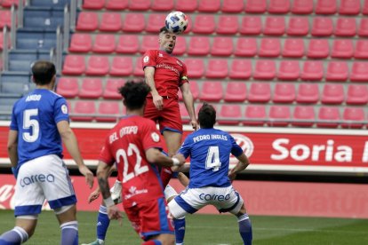 El Numancia tiene que neutralizar las ventajas que tienen Deportivo y Racing de Ferrol. MARIO TEJEDOR
