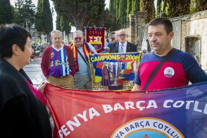 Hermanamiento de la Peña Barcelonista Soriana y la Colliure. MARIO TEJEDOR