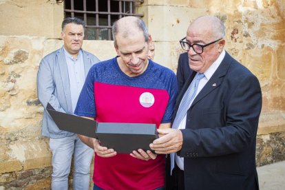 Hermanamiento de la Peña Barcelonista Soriana y la Colliure. MARIO TEJEDOR