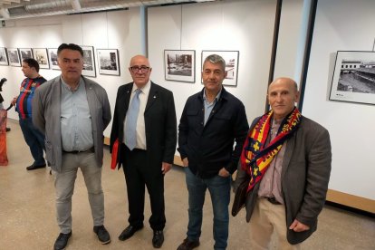 Hermanamiento de la Peña Barcelonista Soriana y la Colliure. MARIO TEJEDOR