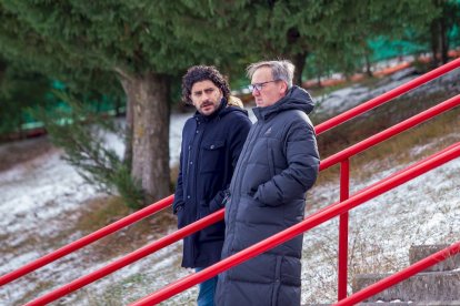 El CD Numancia prepara el choque ante la SD Amorebieta. MARIO TEJEDOR (19)