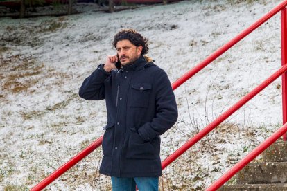 El CD Numancia prepara el choque ante la SD Amorebieta. MARIO TEJEDOR (60)