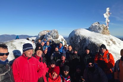 Subida a Urbión de su primer Belén. A.S./M.B.