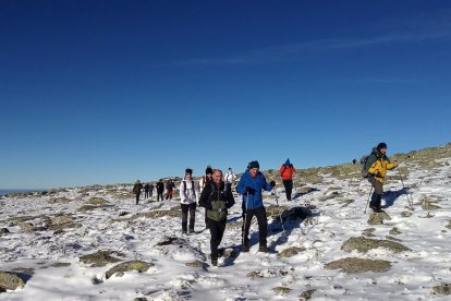 Subida a Urbión de su primer Belén. A.S./M.B.