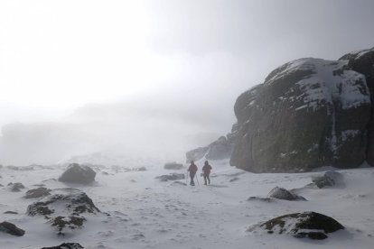 Subida a Urbión de su primer Belén. A.S./M.B.