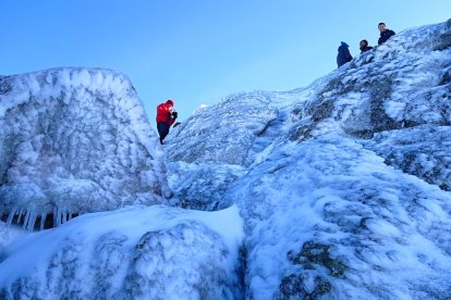 Subida a Urbión de su primer Belén. A.S./M.B.