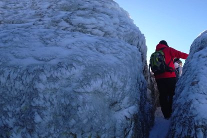 Subida a Urbión de su primer Belén. A.S./M.B.