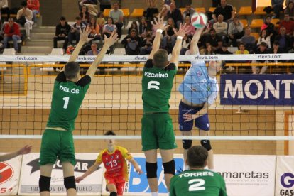 El Río Duero Voley, subcampeón de España junior ante Unicaja Almería. MARÍA MORALES