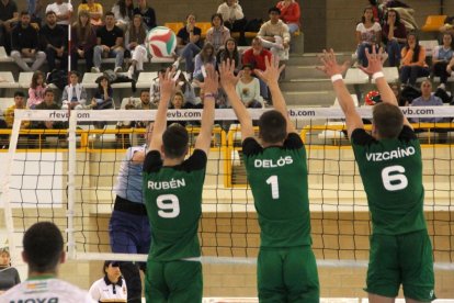 El Río Duero Voley, subcampeón de España junior ante Unicaja Almería. MARÍA MORALES