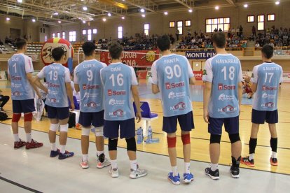 El Río Duero Voley, subcampeón de España junior ante Unicaja Almería. MARÍA MORALES