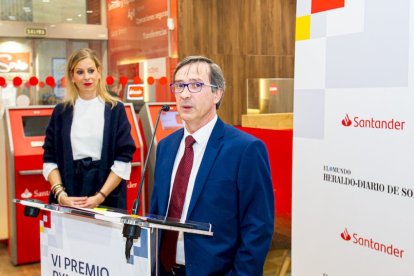 Félix Villalba, director de Heraldo Diario de Soria. MARIO TEJEDOR