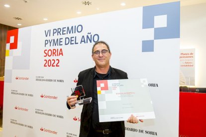 El representante de Bodegas Antídoto. MARIO TEJEDOR