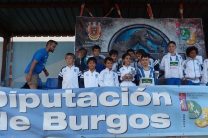 Tercer clasificado benjamín CD Calasanz. HDS