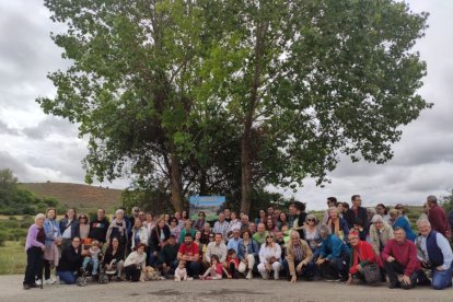 Jornada inaugural del Huerto poético en Quintanas Rubias de Arriba.-ANA HERNANDO