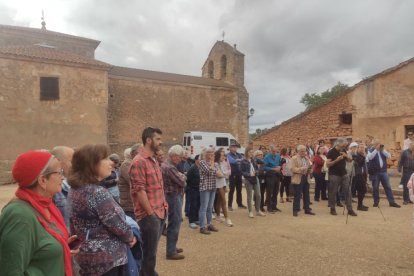 Jornada inaugural del Huerto poético en Quintanas Rubias de Arriba.-ANA HERNANDO