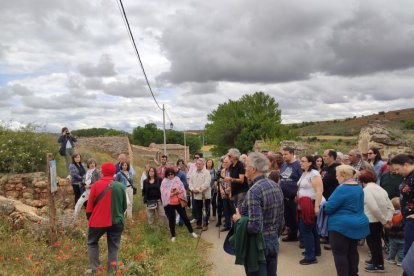 Jornada inaugural del Huerto poético en Quintanas Rubias de Arriba.-ANA HERNANDO