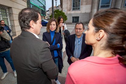 Fernández Mañueco en su visita a Soria. MARIO TEJEDOR (31)