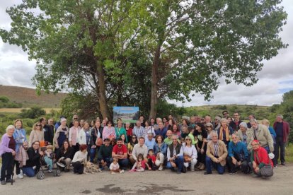 Jornada inaugural del Huerto poético en Quintanas Rubias de Arriba.-ANA HERNANDO