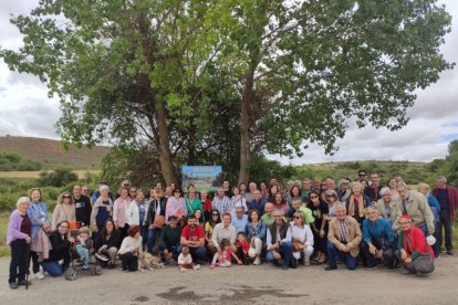 Jornada inaugural del Huerto poético en Quintanas Rubias de Arriba.-ANA HERNANDO