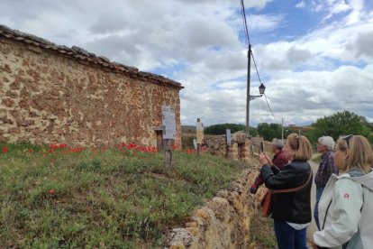 Jornada inaugural del Huerto poético en Quintanas Rubias de Arriba.-ANA HERNANDO