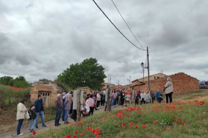 Jornada inaugural del Huerto poético en Quintanas Rubias de Arriba.-ANA HERNANDO