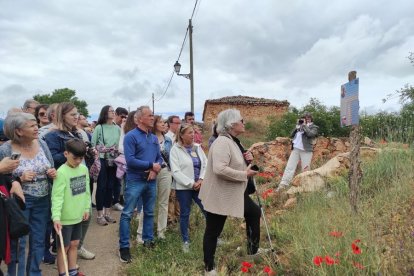 Jornada inaugural del Huerto poético en Quintanas Rubias de Arriba.-ANA HERNANDO