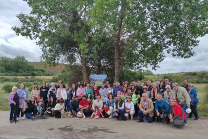 Jornada inaugural del Huerto poético en Quintanas Rubias de Arriba.-ANA HERNANDO