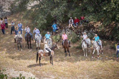 La Saca 2022 en el monte.-GONZALO MONTESEGURO
