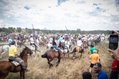 La Saca 2022 en el monte.-GONZALO MONTESEGURO