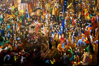 Exposición sobre la Divina comedia de Dante en el Palacio de la Audiencia. MARIO TEJEDOR (14)