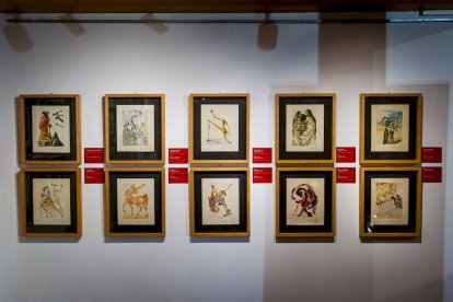 Exposición sobre la Divina comedia de Dante en el Palacio de la Audiencia. MARIO TEJEDOR (7)