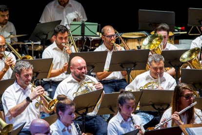 Concierto de la banda de música de Almazán. MARIO TEJEDOR (3)